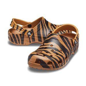 Crocs | Unisex Classic Animal Print Clog Zebra